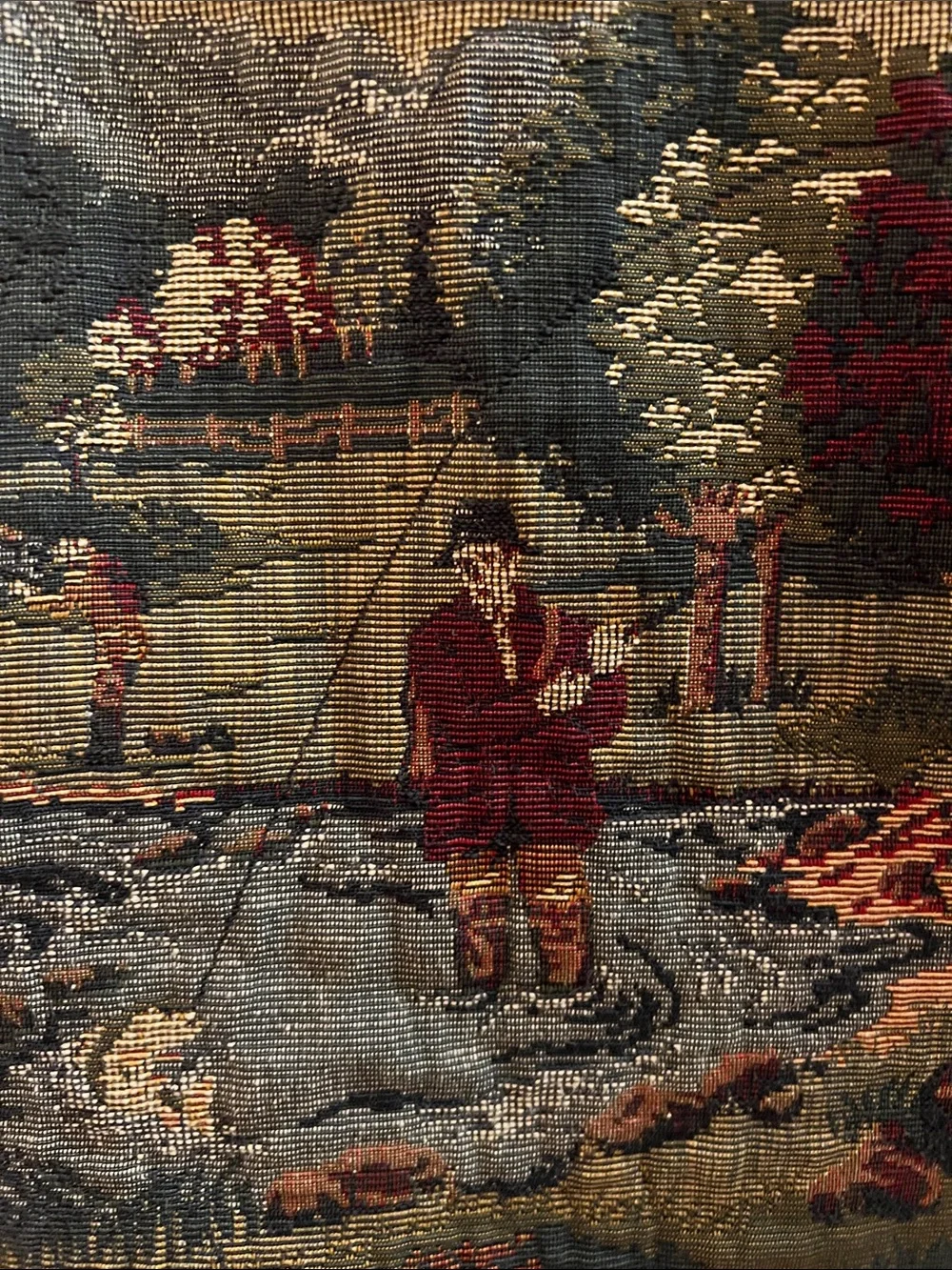 Vintage Orvis Tapestry Vest - Picture 2 of 6